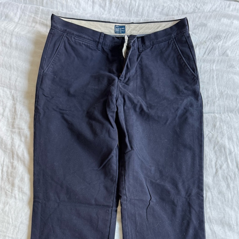Men's J Crew Navy Chinos